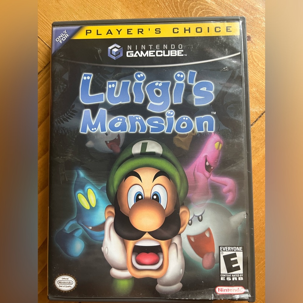 Luigi’s Mansion GameCube